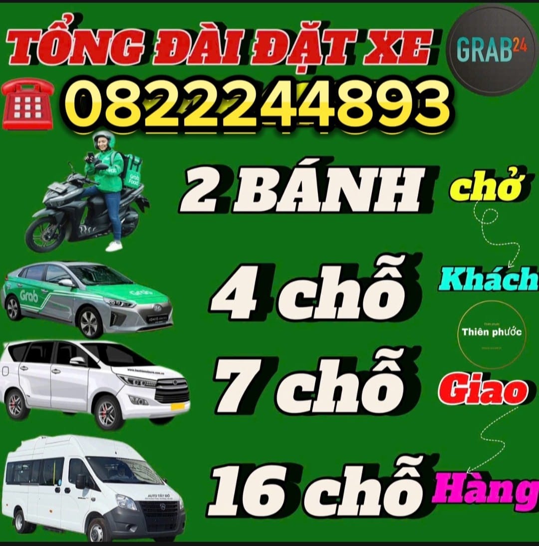 XE ÔM GRAB TRUÔNG MÍT DƯƠNG MINH CHÂU