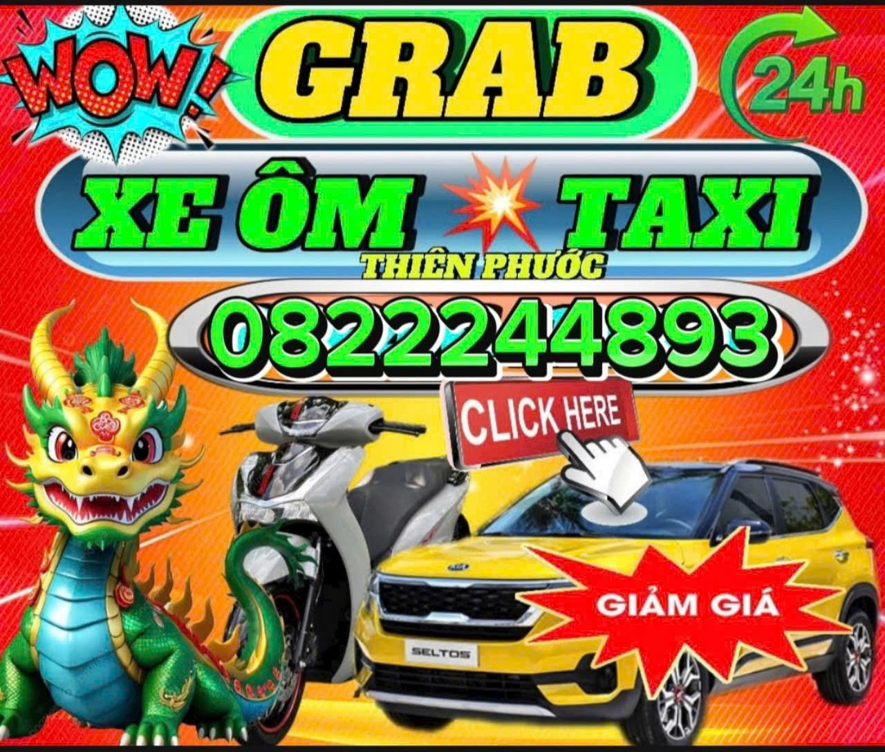 XE ÔM GRAB LONG AN