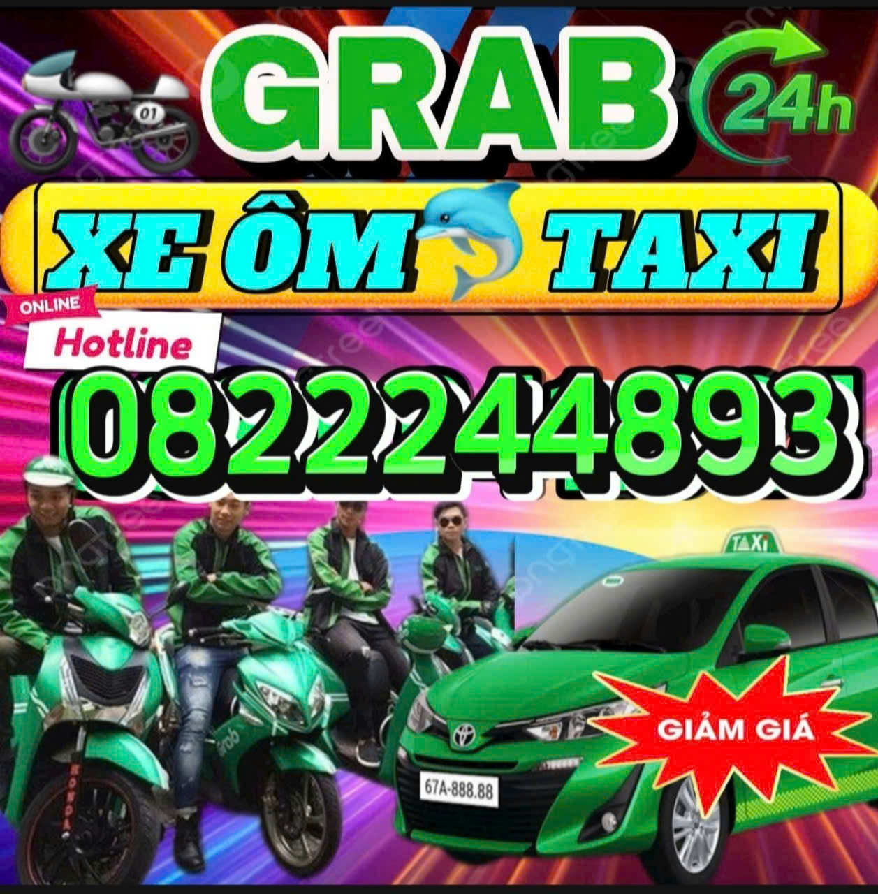 XE ÔM GRAB HỮU THẠNH ĐỨC HÒA